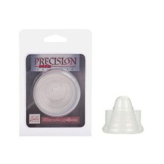 California Exotic Novelties Precision Pump Silicone Pump Sleeve, Clear: Health & Personal Care