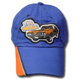 OFFICIAL GM PONTIAC THE JUDGE BLUE CAP HAT RACING ADJ : Sports Fan Baseball Caps : Sports & Outdoors