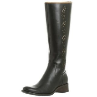 Timberland Women's Flora Tall Boot, Black, 6.5 W: Shoes