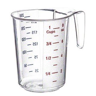 Supera MC 100 Plastic Measuring Cup, 1 Cup: Kitchen & Dining