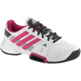 adidas Barricade Team 3 Junior Core White/Bold Pink/Black: adidas Junior Tennis