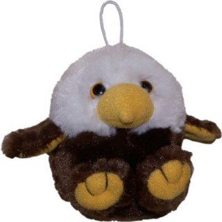 Purr Fection Mini Freedom Cushy Kid Eagle 3" Plush: Toys & Games
