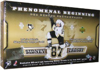 2005/06 Upper Deck Sidney Crosby Phenomenal Beginnings Hockey Set: Sports Collectibles