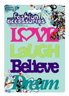MagnaCard Magnetic Expressions' Love, Laugh, Believe, and Dream (BTSE) (Colors May Vary): Office Products