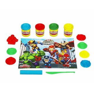 Play Doh Marvel Super Hero Squad Set: Toys & Games