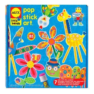 ALEX Toys   Early Learning Pop Stick Art  Little Hands 1409: Toys & Games