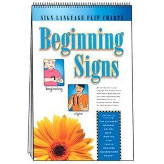 SCBGP 134 3   SIGN LANGUAGE FLIP CHARTS BEGINNING pack of 3: Office Products
