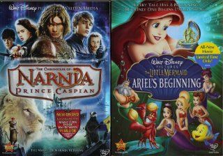 The Chronicles of Narnia Prince Caspian ,The Little Mermaid Ariel's Beginning : Walt Disney 2 Pack Collection: Movies & TV