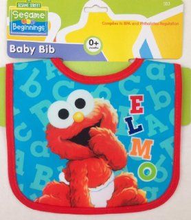 Sesame Street Beginnings Elmo Baby Bib   Newborns (0+ Months) : Baby Products : Baby