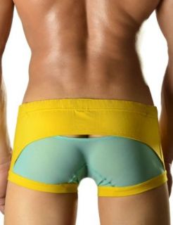 DP Mens underwear low rise mesh sexy trunk boxer brief 8101 (Medium(27 29")) at  Mens Clothing store
