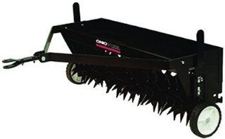 36" Pull Behind Spike Aerator : Tow Behind Aerators : Patio, Lawn & Garden