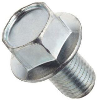 Class 10.9 Steel Cap Screw, Zinc Plated Finish, Flange Hex Head, External Hex Drive, Meets JIS B1190, Flanged, Non Serrated, 30mm Length, Partially Threaded, M10 1.25 Metric Fine Threads, Imported (Pack of 25): Cap Screws And Hex Bolts: Industrial & Sc
