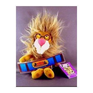 8" Between the Lions Theo Bean Bag Plush with Bookmark: Toys & Games
