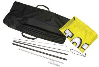Feather Flag Mounting Kit (Carrying Bag w/ Pole, & Ground Anchor)  Outdoor Flags  Patio, Lawn & Garden