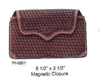 Basketweave Leather Western Iphone and Smart Cell Phone Cases: Cell Phones & Accessories