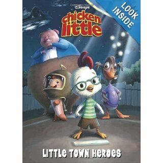 Chicken Little: Little Town Heroes (Deluxe Coloring Book): Disney Productions: 9780736423328:  Kids' Books