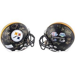 Pittsburgh Steelers Super Bowl XL and XLIII Signed Helmet