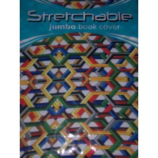 Kittrich Stretchable Jumbo Size Book Covers, 6 Pack, Assorted Prints (BSJ 45106 12BJ) : School Supply Boxes : Office Products