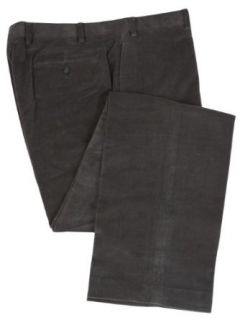 Ralph Lauren Mens Flat Front Gray Corduroy Dress Pants   Size 30 at  Mens Clothing store: