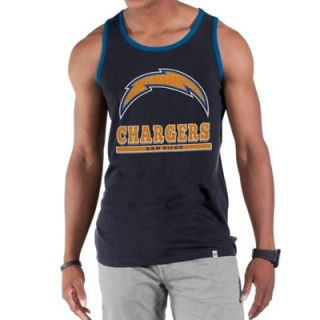 47 Brand San Diego Chargers Till Dawn Tank   Navy Blue