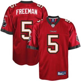 Reebok Josh Freeman Tampa Bay Buccaneers Replica Football Jersey   Red