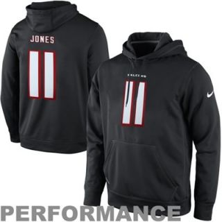 Nike Julio Jones Atlanta Falcons Performance Player Pullover Hoodie   Black