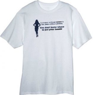 Curvy Women Funny Novelty T Shirt Z13044: Clothing