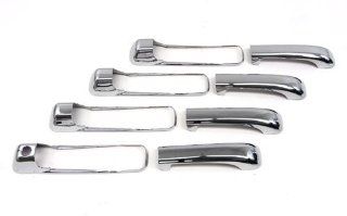 05 07 JEEP GRAND CHEROKEE 4pc Front + Rear Door Handle Handles Cover CHROME: Automotive