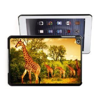 Apple iPad Mini Black Hard Back Case Cover LB39 Color Giraffe Family in Safari Computers & Accessories