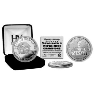 Seattle Seahawks 2013 NFC Champions Silver Mint Coin