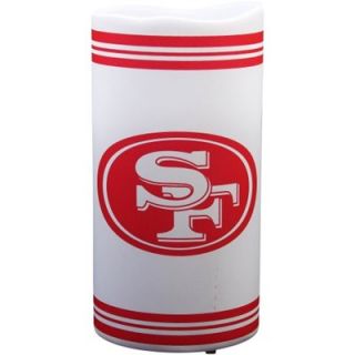 San Francisco 49ers Single Big Logo Candle