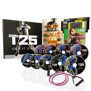Shaun T's FOCUS T25 Base Kit   DVD Workout : Exercise And Fitness Video Recordings : Sports & Outdoors