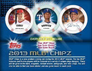 2013 Topps Baseball Collector Chipz   Lot of 20 Different Player Chipz: Toys & Games
