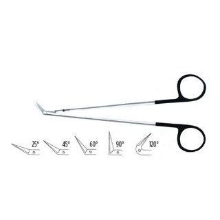 Novo Surgical Diethrich Coronary Artery Scissors   Supercut 45 Degree Angle: Science Lab Scissors: Industrial & Scientific