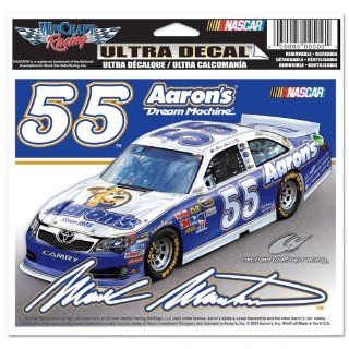 Mark Martin Official NASCAR 4.5"x6" Car Window Cling Decal: Everything Else