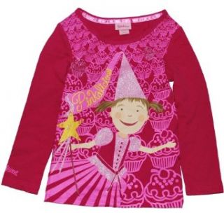 Pinkalicious Girls 4 6X Long Sleeve Tee Shirts (4, Cupcake): Clothing