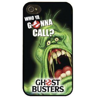 Ghostbusters Iphone 4 Hard Case Slimer 4S Black Green Monster Alien Phone Cover: Cell Phones & Accessories