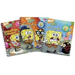 Story Reader SpongeBob 3 Pack Bad Luck/Never Ending/Grand Prize Editors of Story Reader Toys & Games