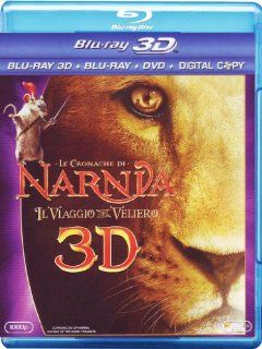 Le Cronache Di Narnia   Il Viaggio Del Veliero (3D) (Blu Ray 3D+Blu Ray+Dvd+Digital Copy): Simon Pegg, Georgie Henley, Ben Barnes, Skandar Keynes, Michael Apted: Movies & TV