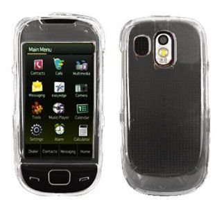 Hard Plastic Snap on Cover Fits Samsung R860 R850 Caliber Transparent Clear US Cellular, MetroPCS,etc. Cell Phones & Accessories