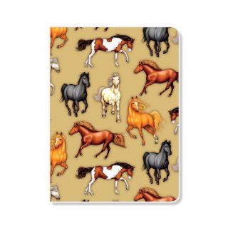 ECOeverywhere Horse Toss Sketchbook, 160 Pages, 5.625 x 7.625 Inches (sk12398) : Storybook Sketch Pads : Office Products