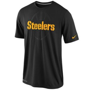 Nike NFL Dri Fit Legend Football T Shirt   Mens   Football   Clothing   Pittsburgh Steelers   Black