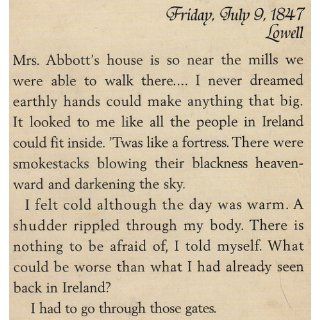 So Far From Home: The Diary of Mary Driscoll, An Irish Mill Girl, Lowell, Massachusetts, 1847 (Dear America Series): Barry Denenberg: 9780590926676:  Kids' Books