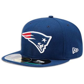 New Era NFL 59Fifty Sideline Cap   Mens   Football   Accessories   New England Patriots   Navy