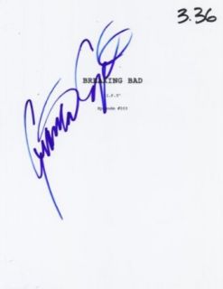 Giancarlo Esposito Signed "Breaking Bad" Script 'I.F.T.' Autograph Full Every Page COA: Entertainment Collectibles