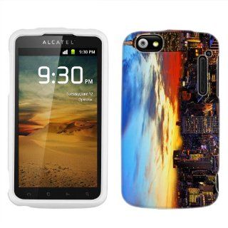Alcatel Authority New York City View Twilight Phone Case Cover: Cell Phones & Accessories