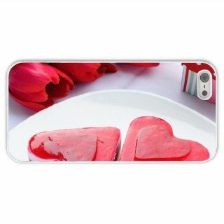 Customize Iphone 5/5S Holiday Valentine'S Day Of Originality Gift White Cellphone Skin For Everyone: Cell Phones & Accessories