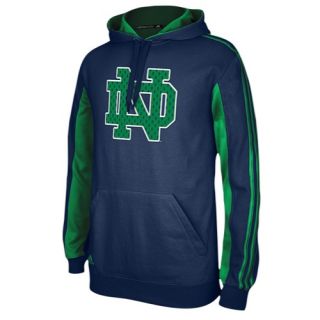 adidas College Statement Pullover Hoodie   Mens   Basketball   Clothing   Notre Dame Fighting Irish   Navy/Fairway