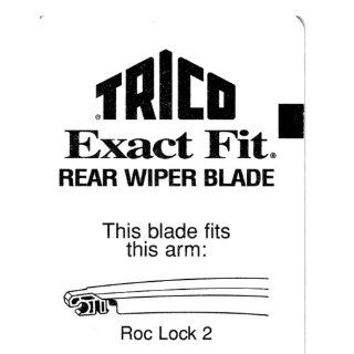 Trico 11 A Exact Fit Rear Wiper Blade, 11" (Pack of 1): Automotive
