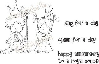 Stamping Bella Unmounted Rubber Stamp Queen Millie and King Milo: Everything Else